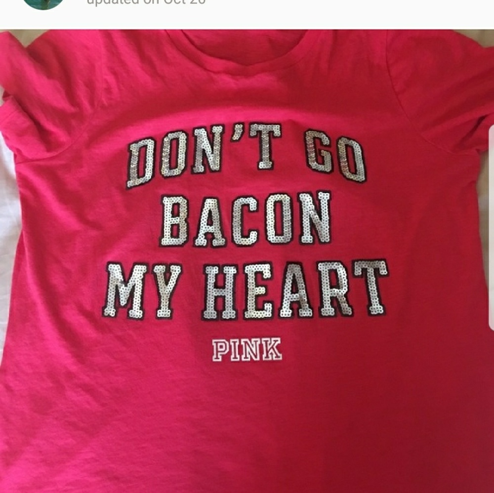 Victoria's secret pink shirt